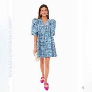 NWT Hunter Bell Jenkins Dress “Terrazo Leopard” Size Large Retail $435.00